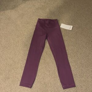 Lululemon Wunder Train HR Crop Leggings